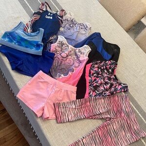 Girls size 6-7 gymnastics attire
